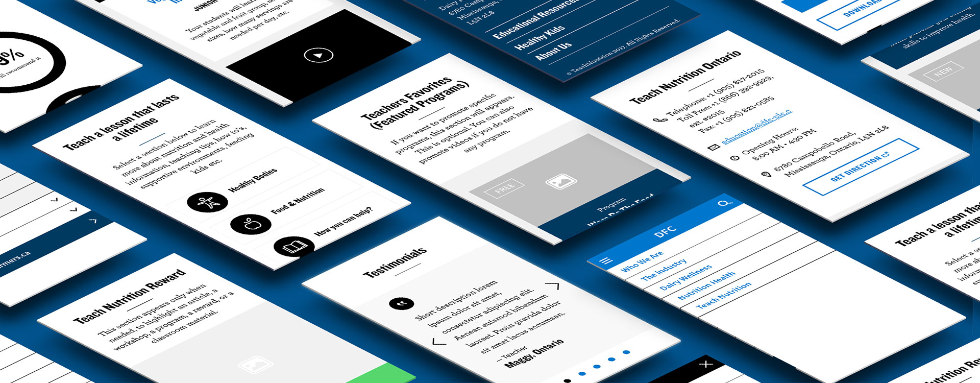 ux design screens