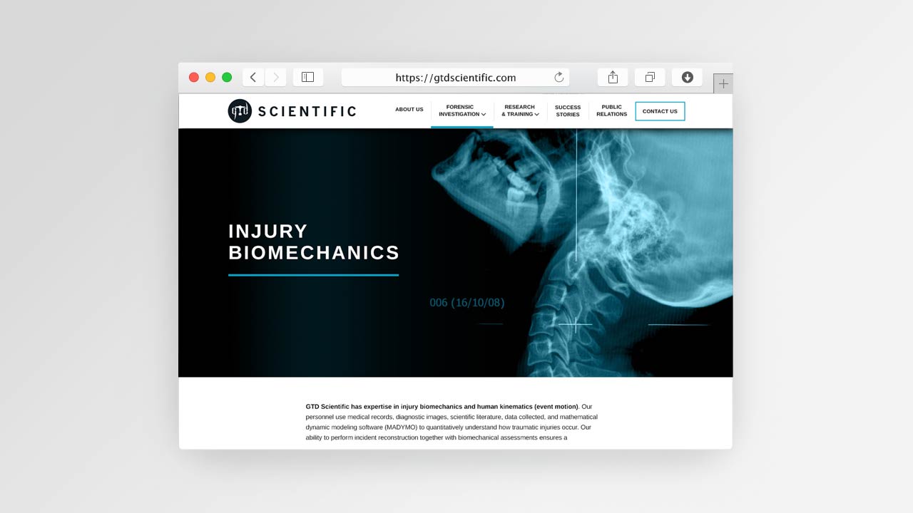 web design gdt scientific