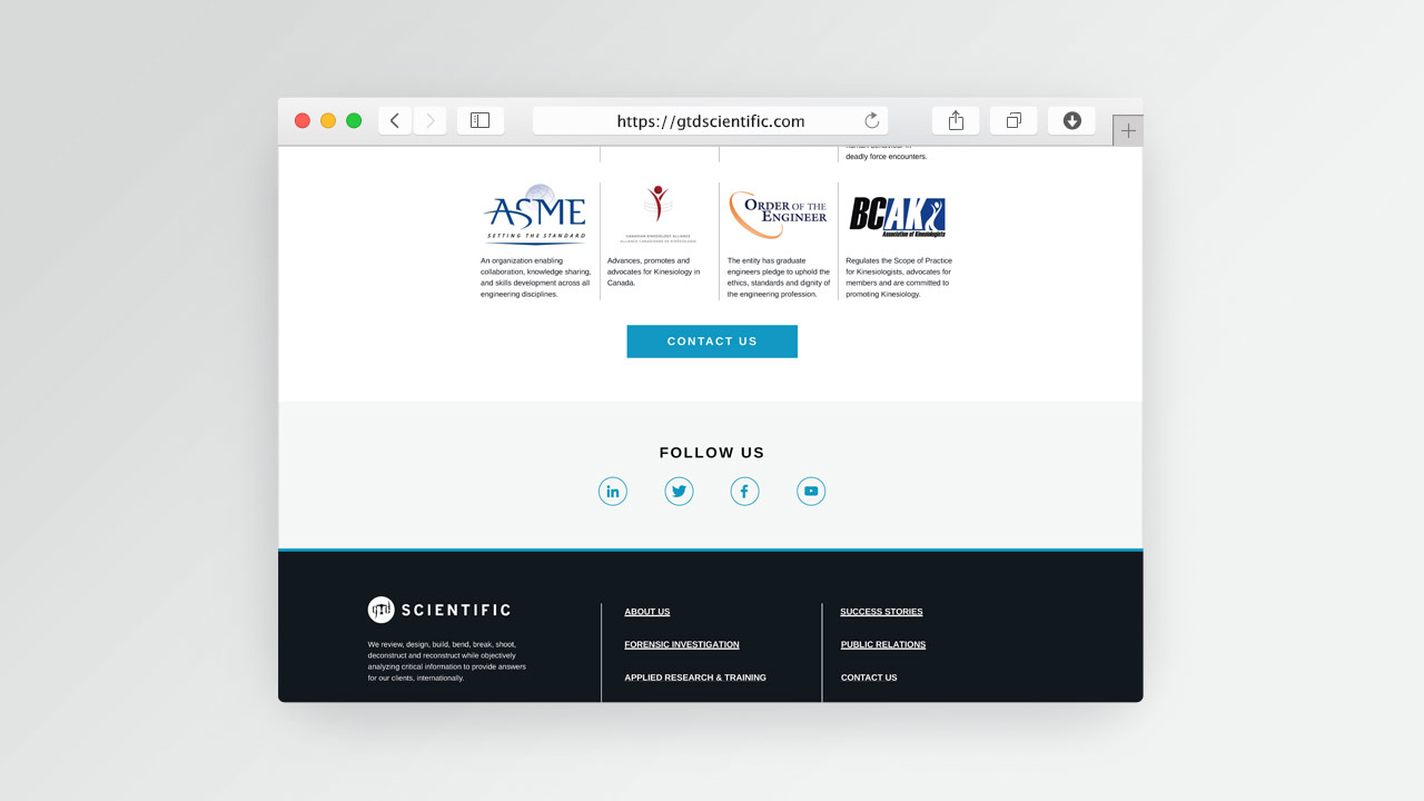 web design gdt scientific